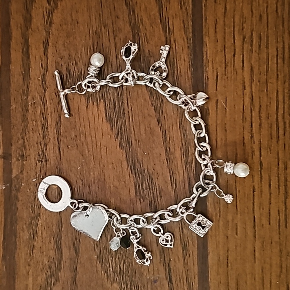 Silver Charm Bracelet